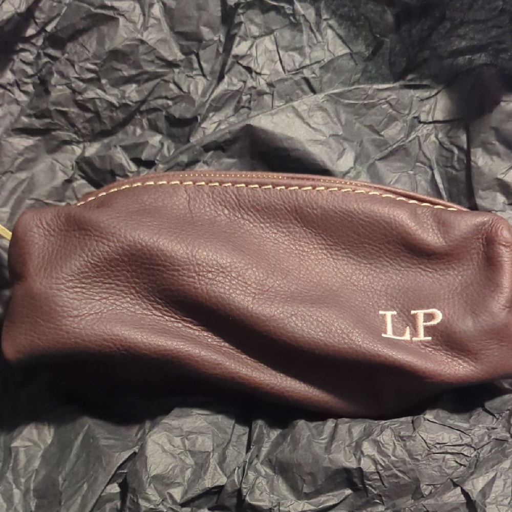 Lifetime Leather Co Minimalist Shave Bag